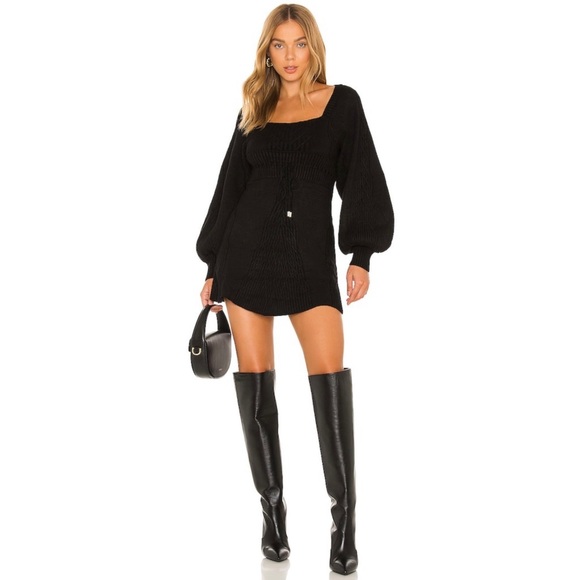 Free People Dresses & Skirts - Free People Emmaline Mini Dress in Black